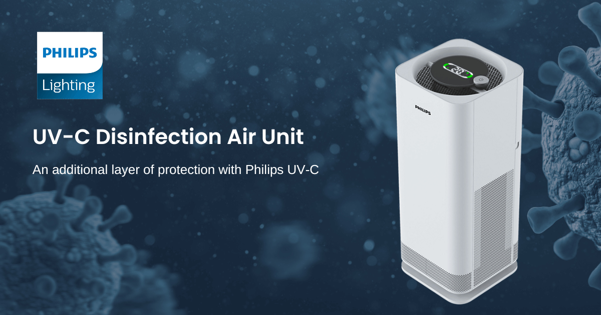 philips uvc disinfection air unit